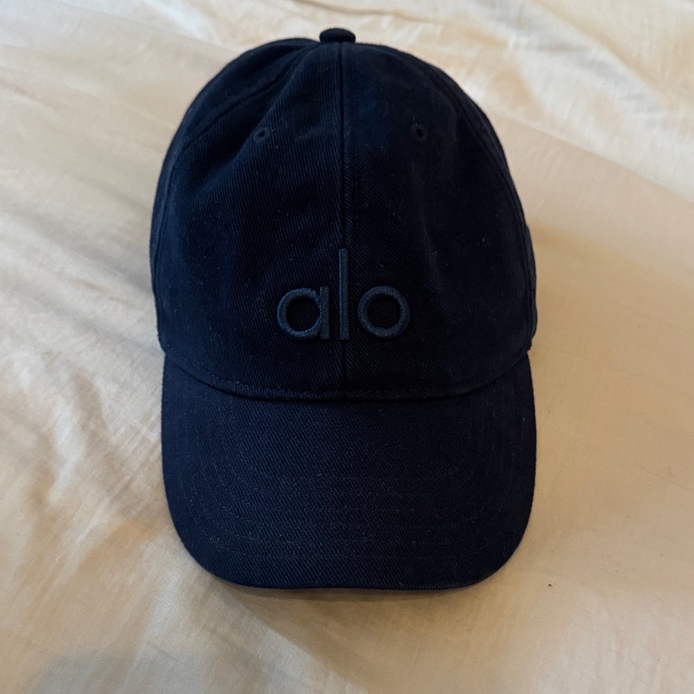 ALO Yoga Navy Blue Baseball Cap